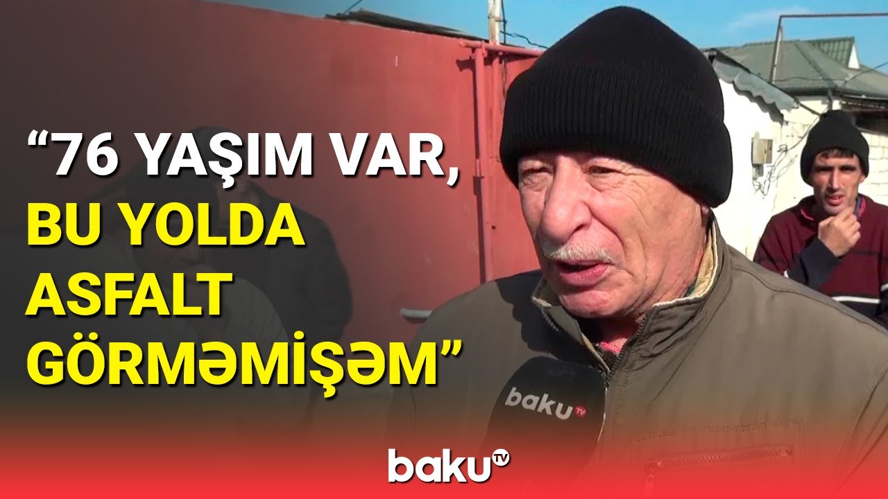 Kürdəmirin keçilməz küçəsi | Nə işıq, nə kanalizasiya, nə də asfalt var