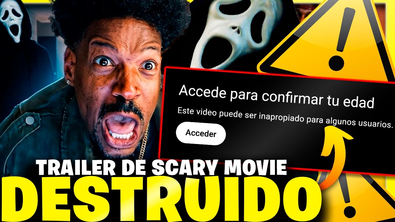 &iexcl;SE PUDRI&Oacute; TODO! El trailer de Scary Movie 6 fue RESTRINGIDO por YouTube 🚫💀