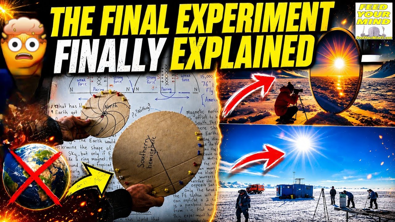 The 24hr Sun In Antarctica FINALLY EXPLAINED With NO GLOBE EARTH‼️ 🤯 Jeranism x TFE Was WRONG‼️