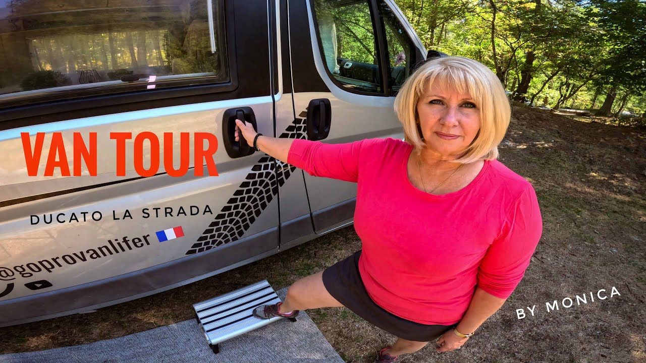 VAN TOUR : présentation de notre Fourgon LA STRADA Ducato, son aménagement et matériels