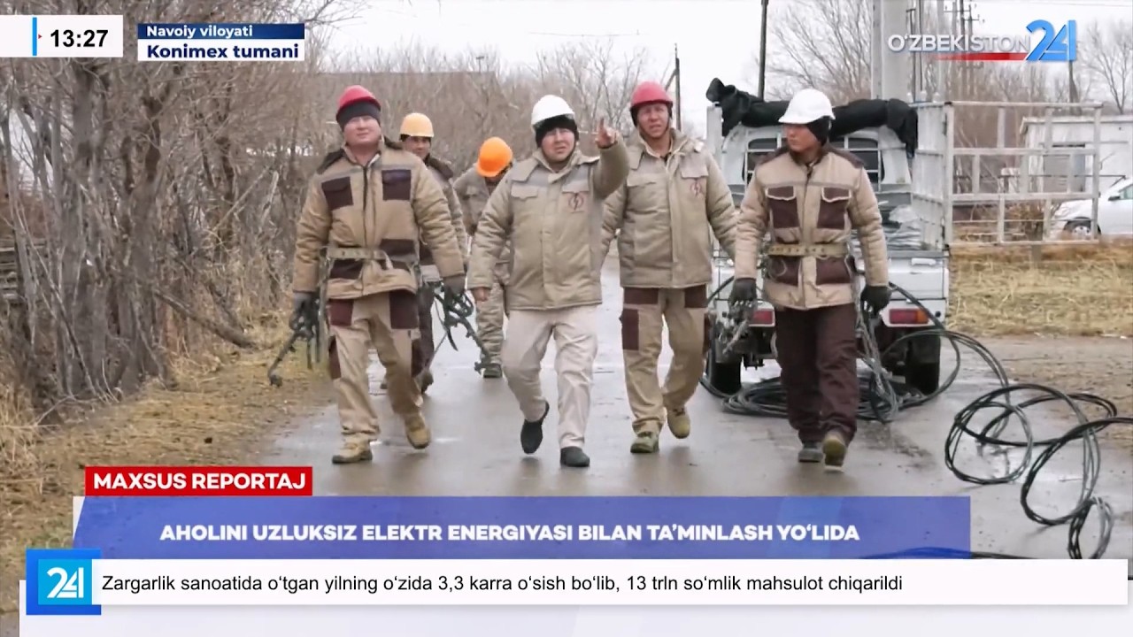 Aholini uzluksiz elektr energiyasi bilan ta'minlash yo'lida