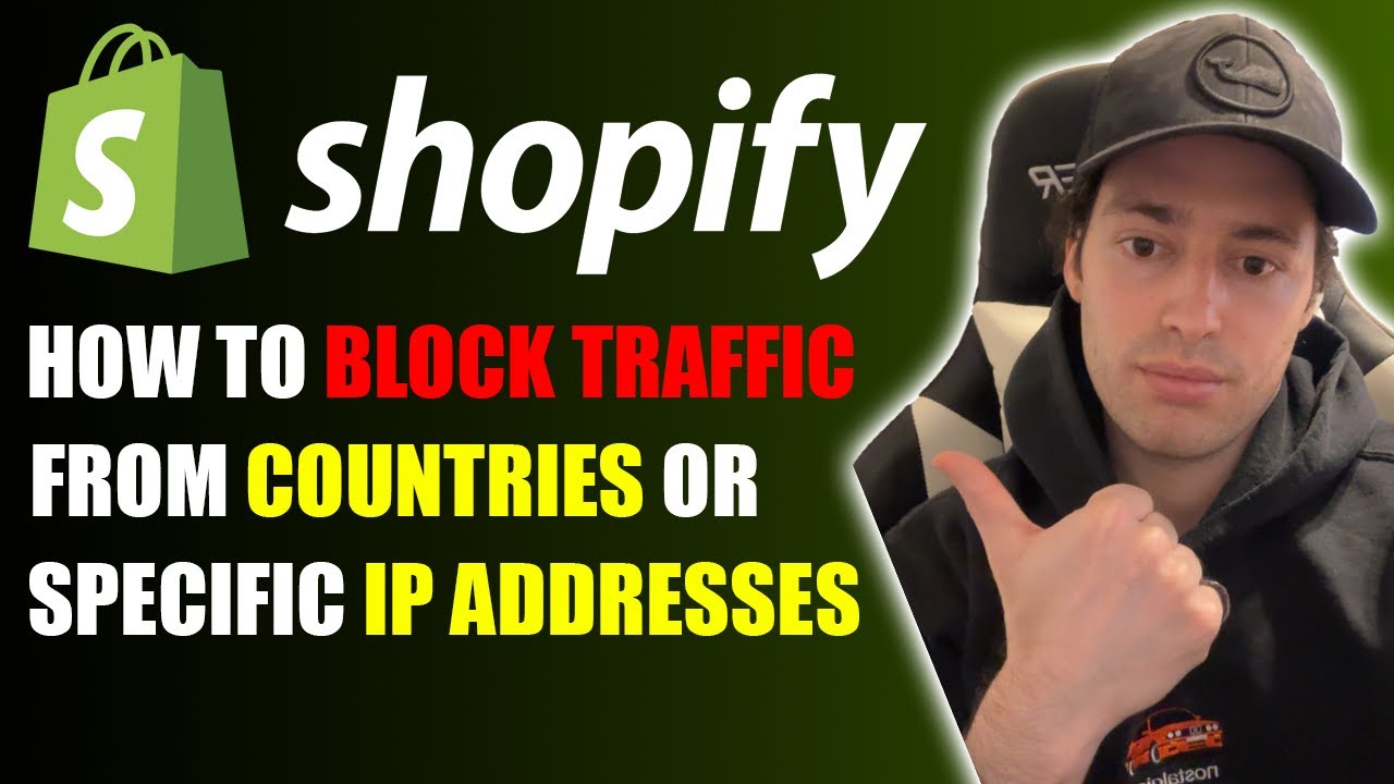 Как блокировать трафик по стране или IP-адресу в вашем магазине Shopify