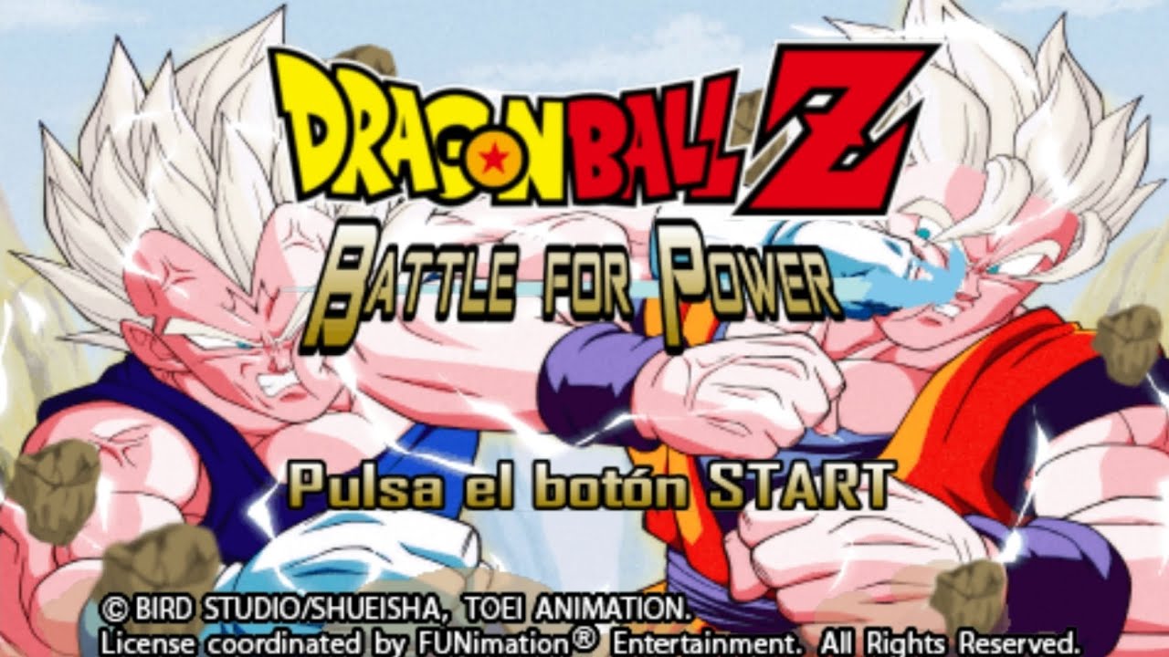 DESCARGA MI ISO BATTLE FOR POWER| DBZ Tenkaichi Tag Team Mods.