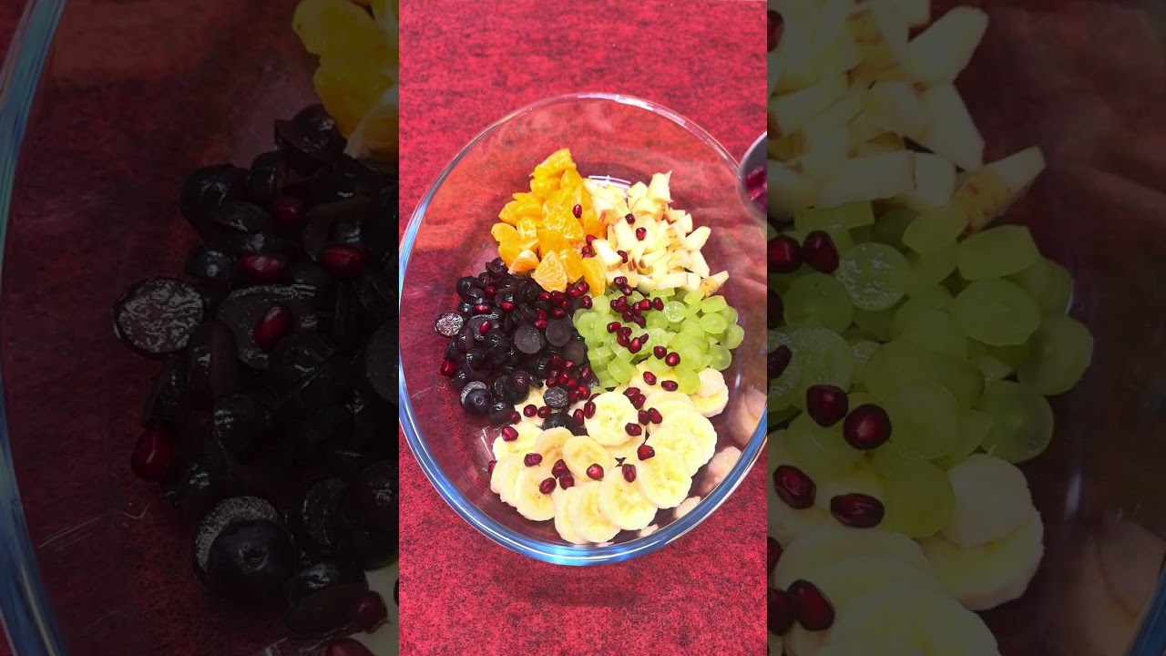 न घी तेल न आग मिनटों में बने ये व्रत का खाना। फलाहार । Falahar Fruit Custard।
