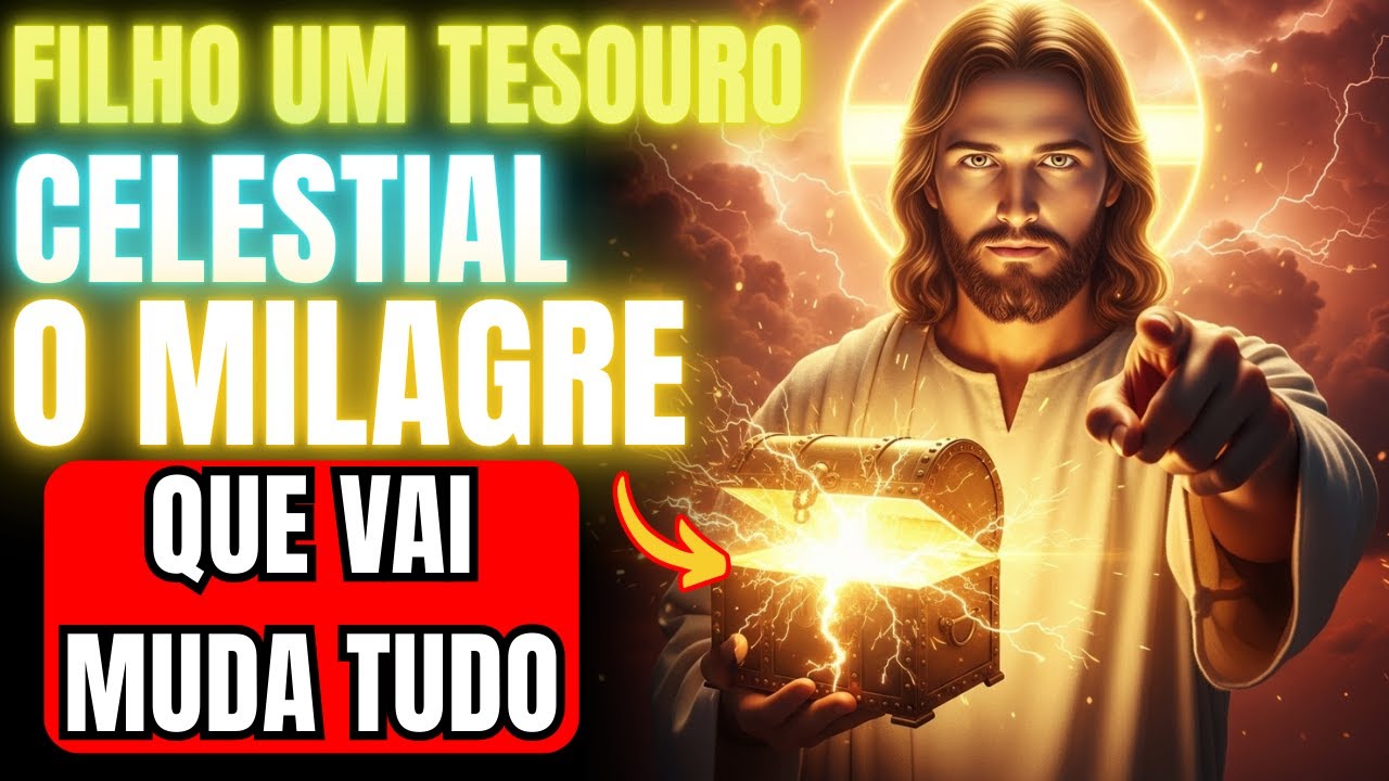 DEUS DIZ: VOCÊ FOI ESCOLHIDO PARA ESSE GRANDE MILAGRE, NÃO IGNORE!🔥