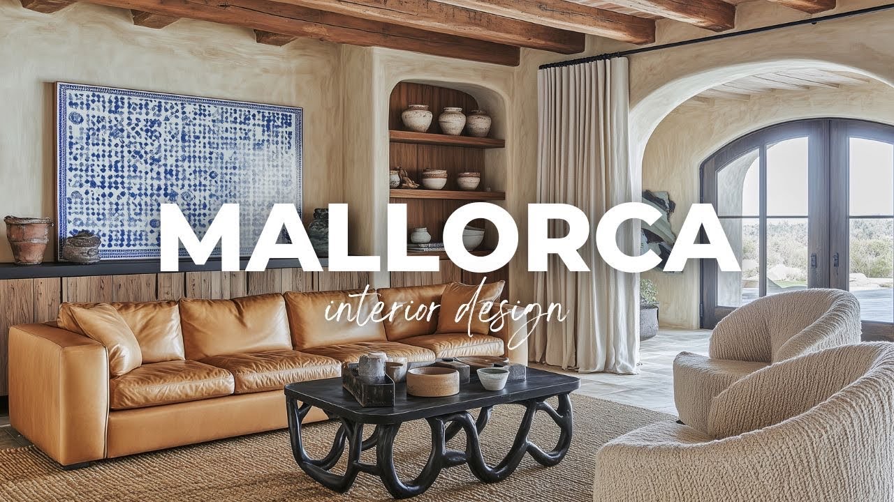 Mallorca Interior Design : Create a Calm, Coastal Oasis in Your Home [4K]