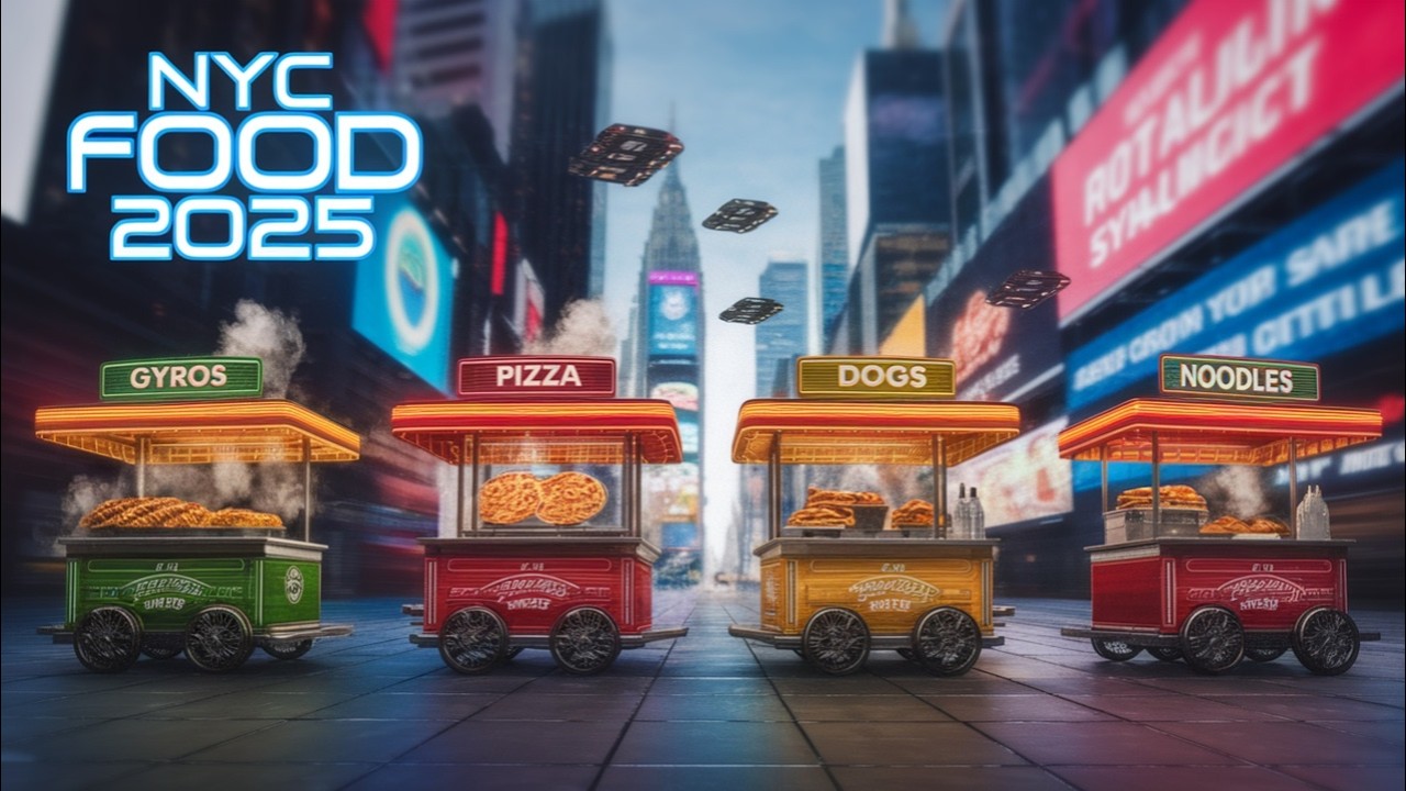 Top 10 Must-Try Street Foods in New York City - 2025