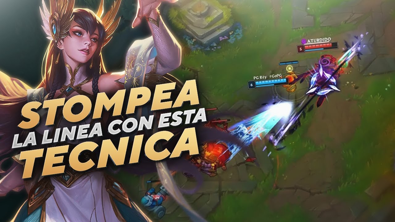 Como STOMPEAR siendo MELEE vs RANGO | LA TÉCNICA DEL REBOTE (control de oleadas)