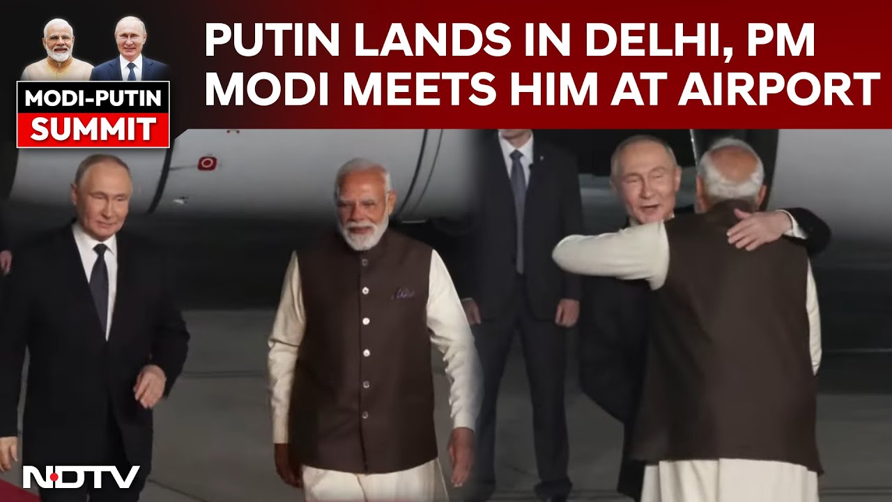 Putin India Visit Updates: India Rolls Out Red Carpet As Putin Lands In Delhi