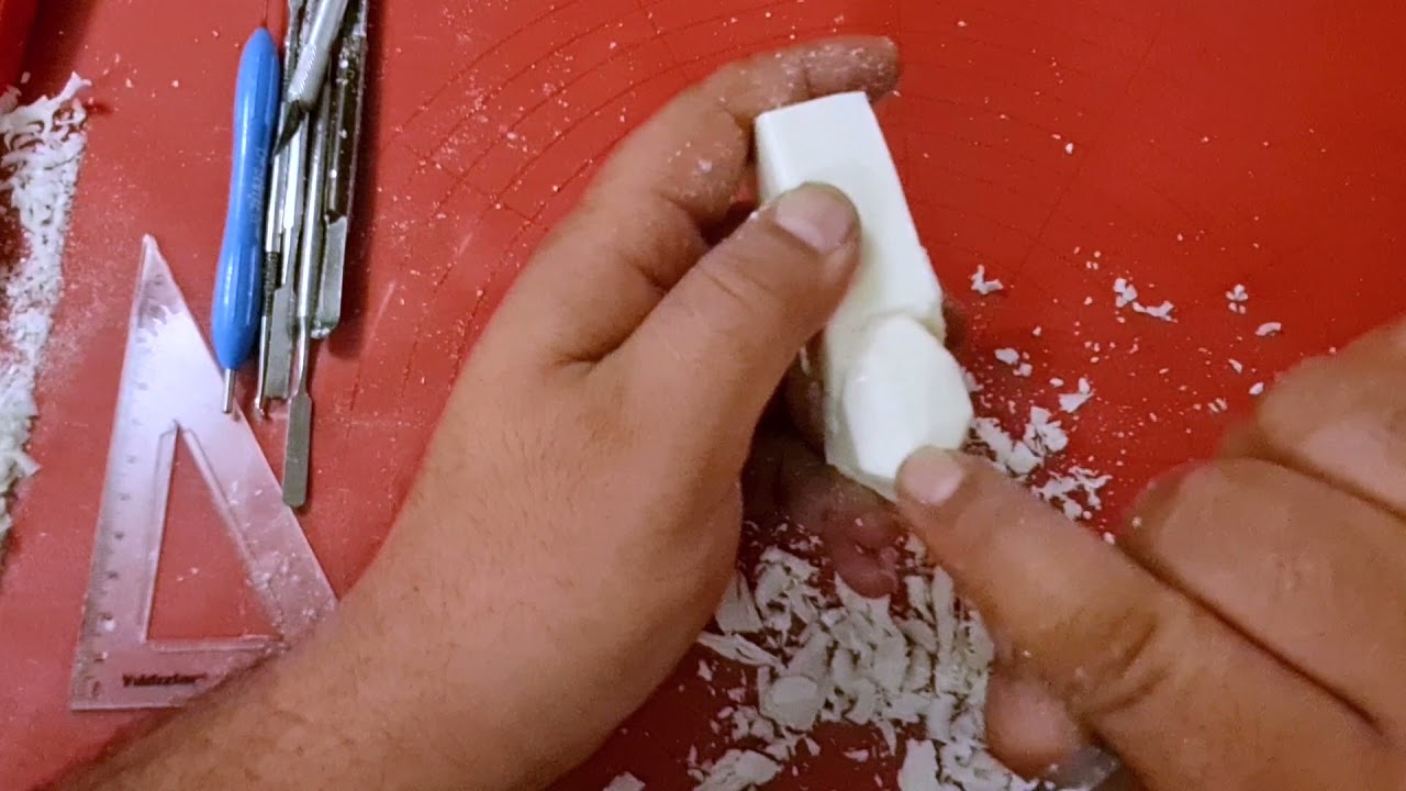 Maxillary Canine Soap Carving