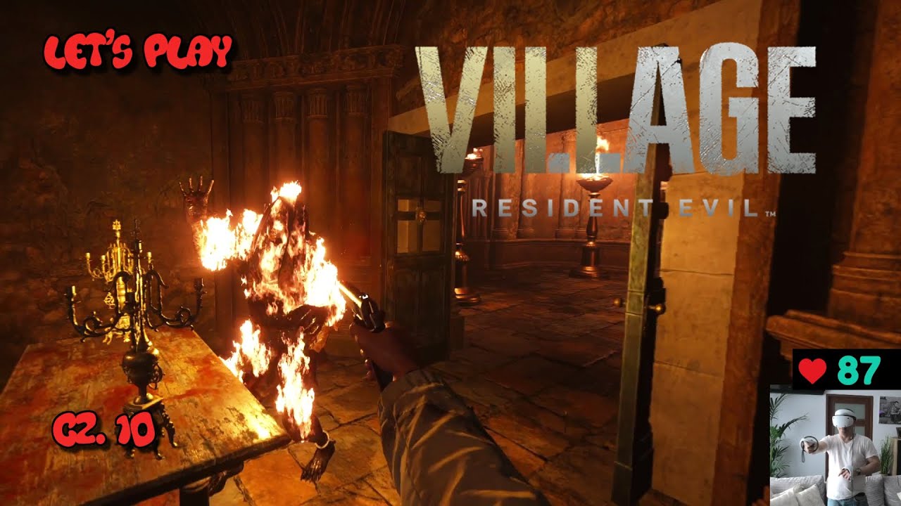Let's Play Resident Evil Village Część 10 na PS5 VR 2 Wazzup :)