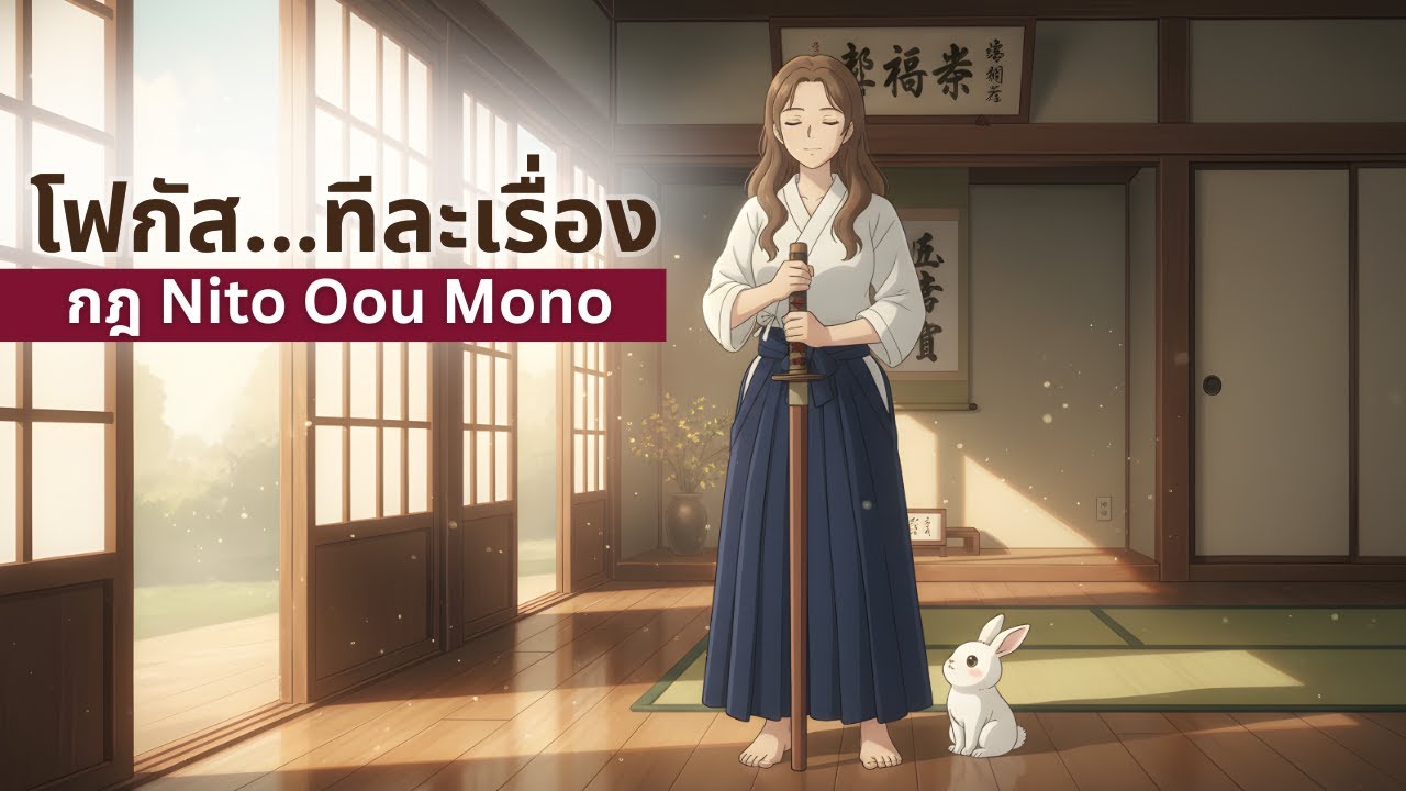 ทำไมยุ่งทั้งวัน แต่ไม่สำเร็จสักอย่าง? | ทวงคืนสมาธิ [Nito Oou Mono]