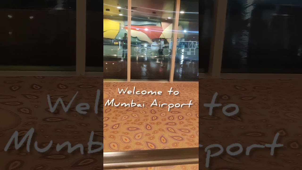 Arrival in Mumbai Airport| Terminal 2 | #mumbai #landing #flight #mumbaiairport #arrival #indigo