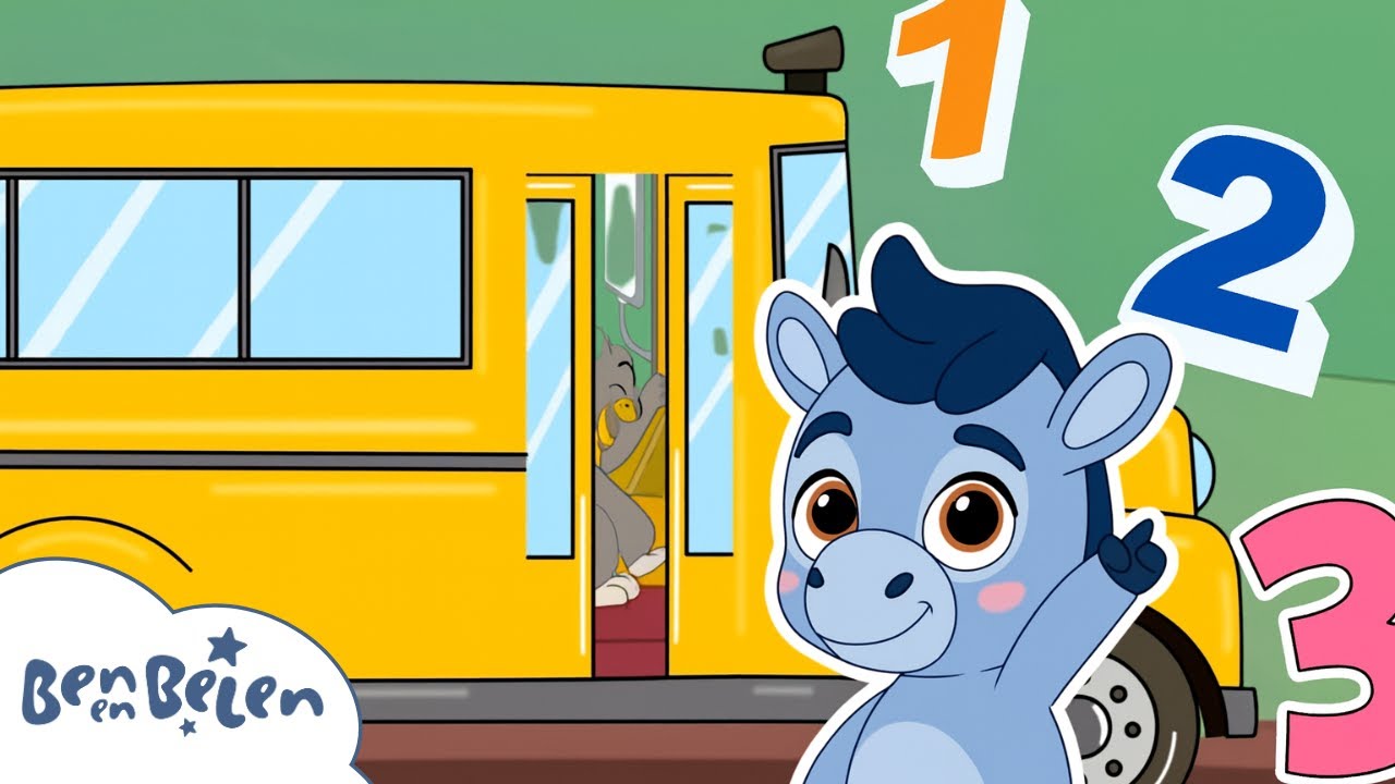 🚌¡Vamos todos la escuela! ✏️Canciones para regreso a clases 2025📚| Ben en Belén 💕🎵