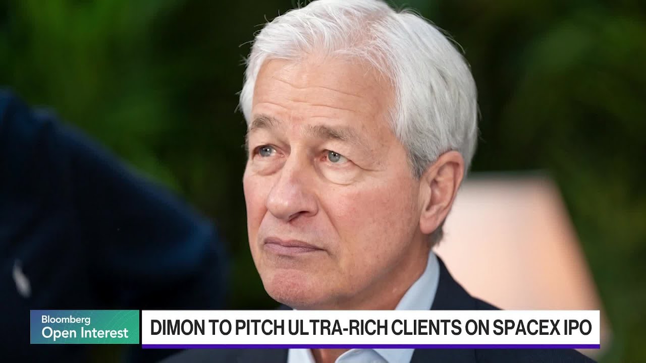 JPMorgan's Jamie Dimon and SpaceX Executives to Pitch IPO to Clients