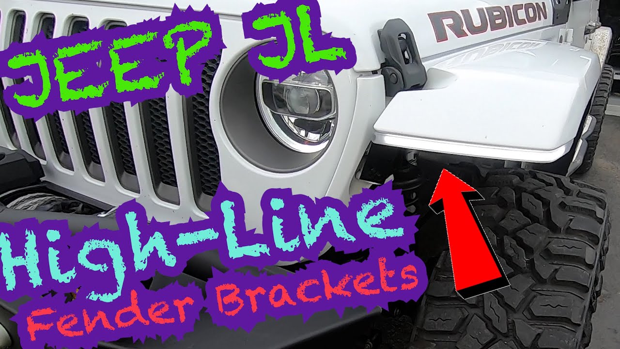 American Adventure Lab High-Line Fender Brackets Sequential Turn Signal 