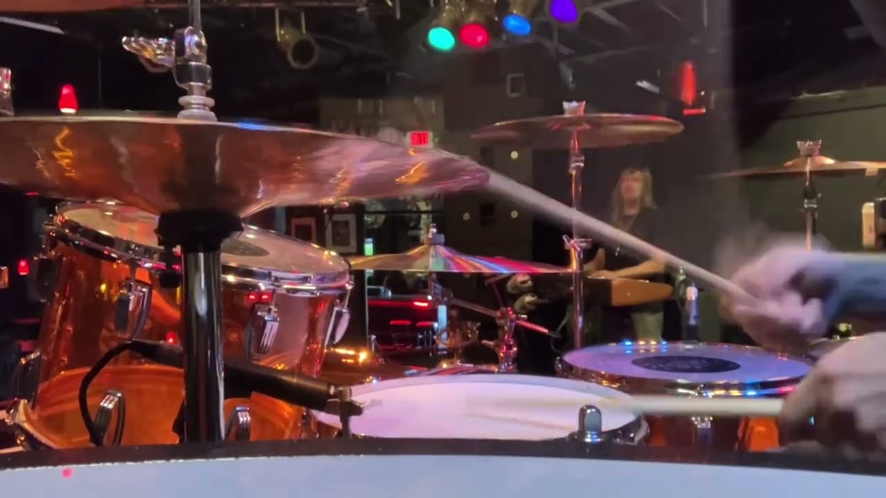 Brian Tichy - Trampled Underfoot jam at Vampd in Vegas w The Moby Dicks