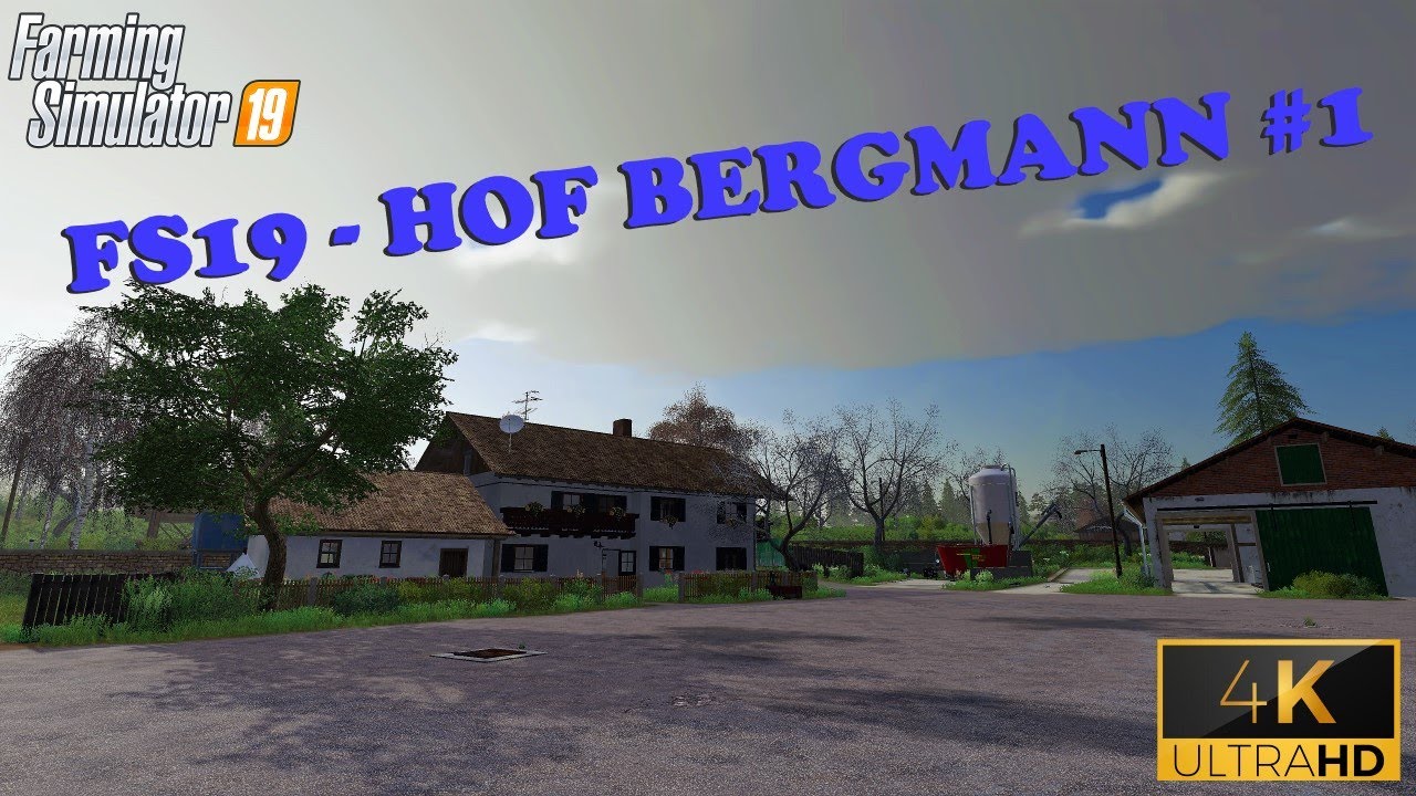 ЭТА КАРТА УДИВИТЕЛЬНАЯ! - FS19 Hof Bergmann #1