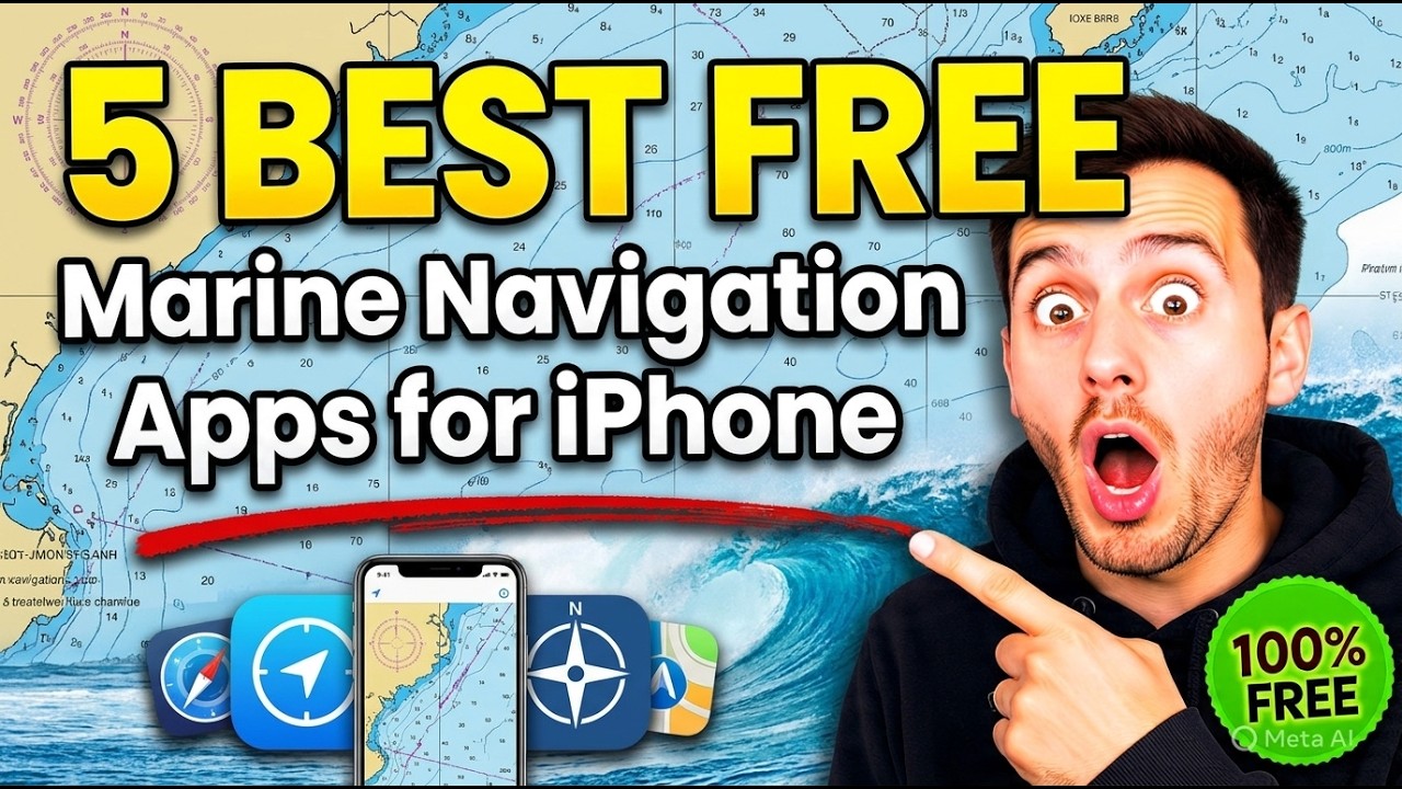 5 Best FREE Marine Navigation Apps for iPhone