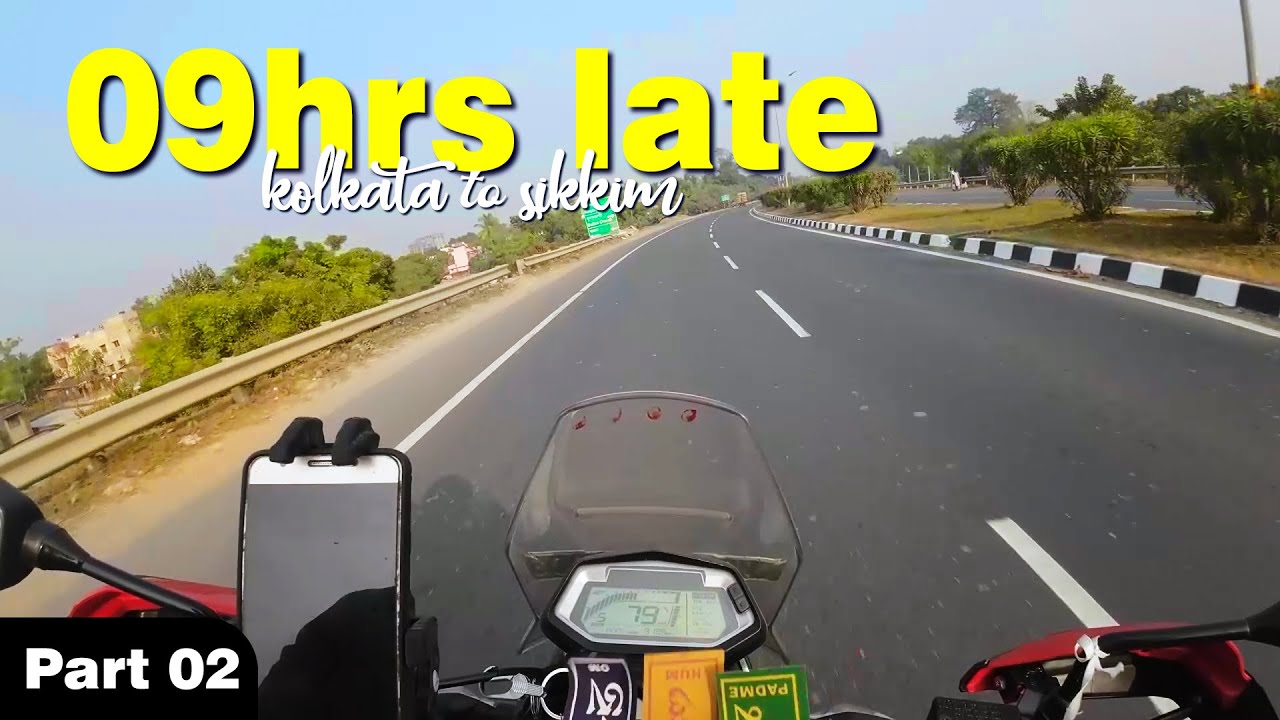 Kolkata to Sikkim Bike Trip | North Sikkim Ride | Winter Sikkim Ride | Part 02
