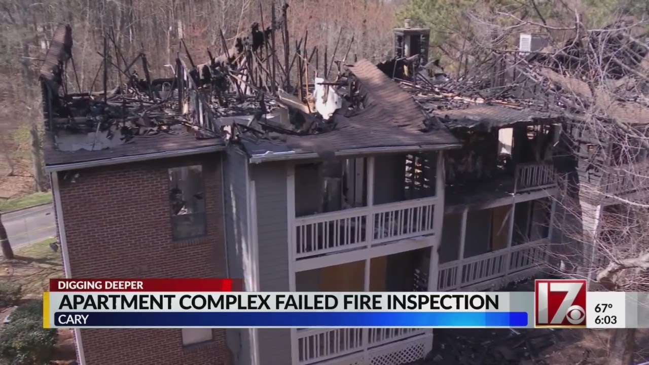 Cary apartments showed 40 code violations days before deadly fire