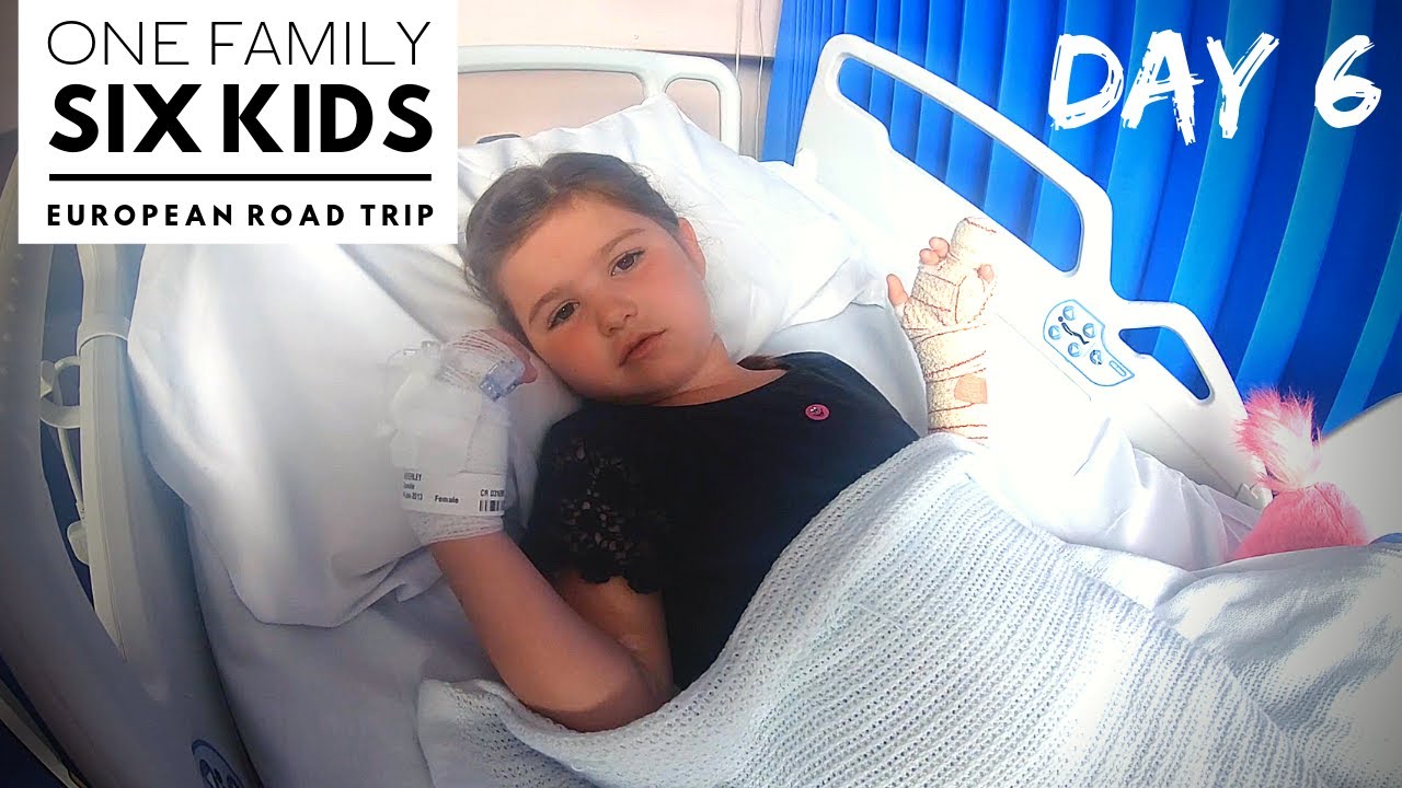 DAY 6 - SURGERY AFTER DOG ATTACK /// EUROPEAN ROAD TRIP WITH SIX KIDS
