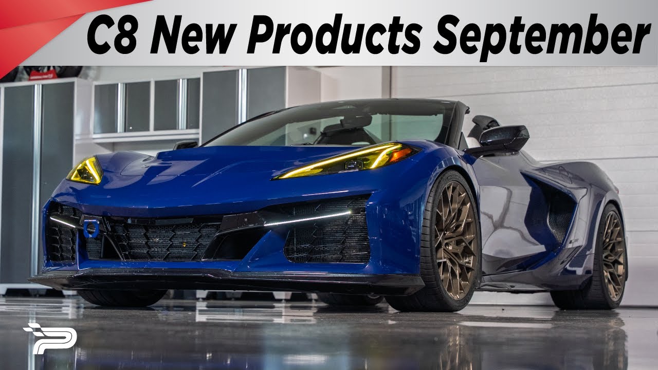 C8 Corvette New Products September 2025 - Paragon Performance