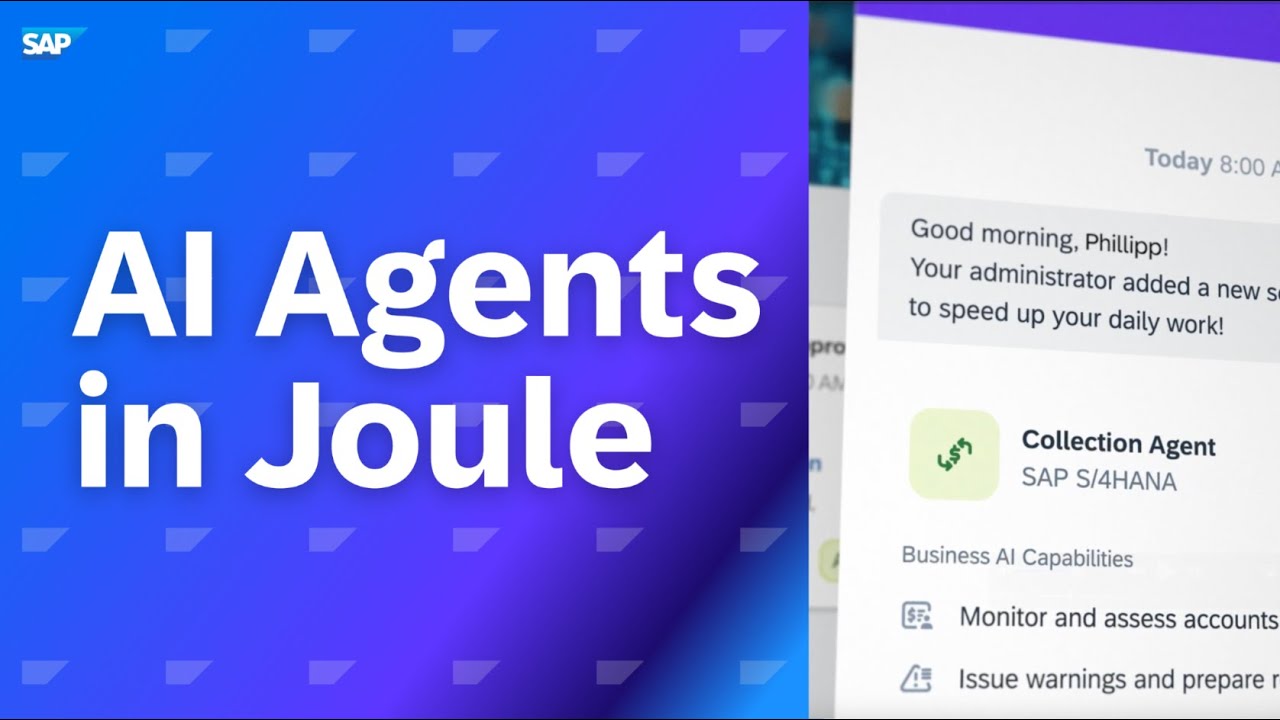 Joule Transforms Collaboration: AI Agents for Business Efficiency | SAP BTP