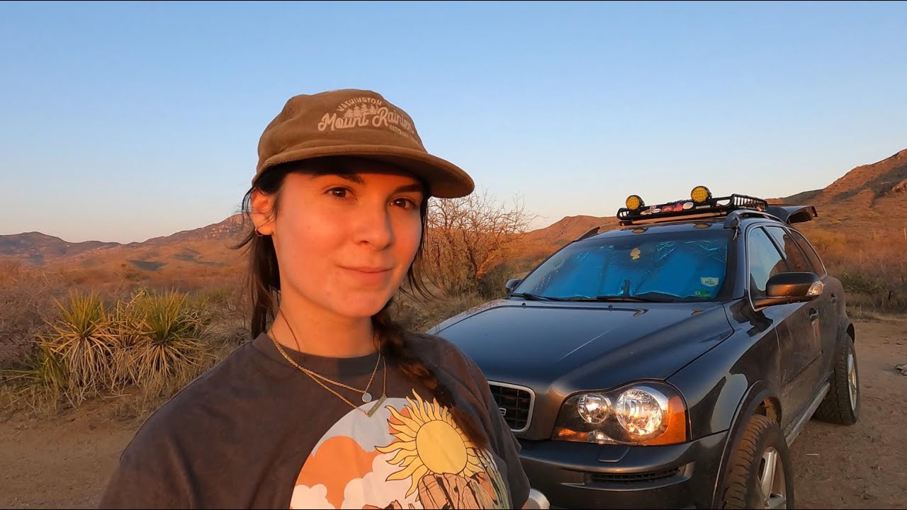 Windy Mountaintop Camping in Arizona | Saguaro Natl Park