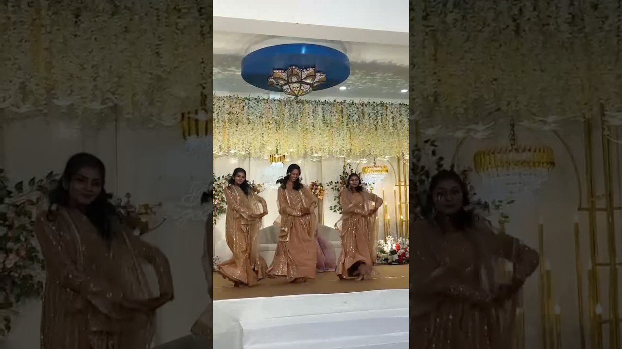 Wedding dance part 1💃!!#dance #weddingdance #mehandidance #marriage #friends