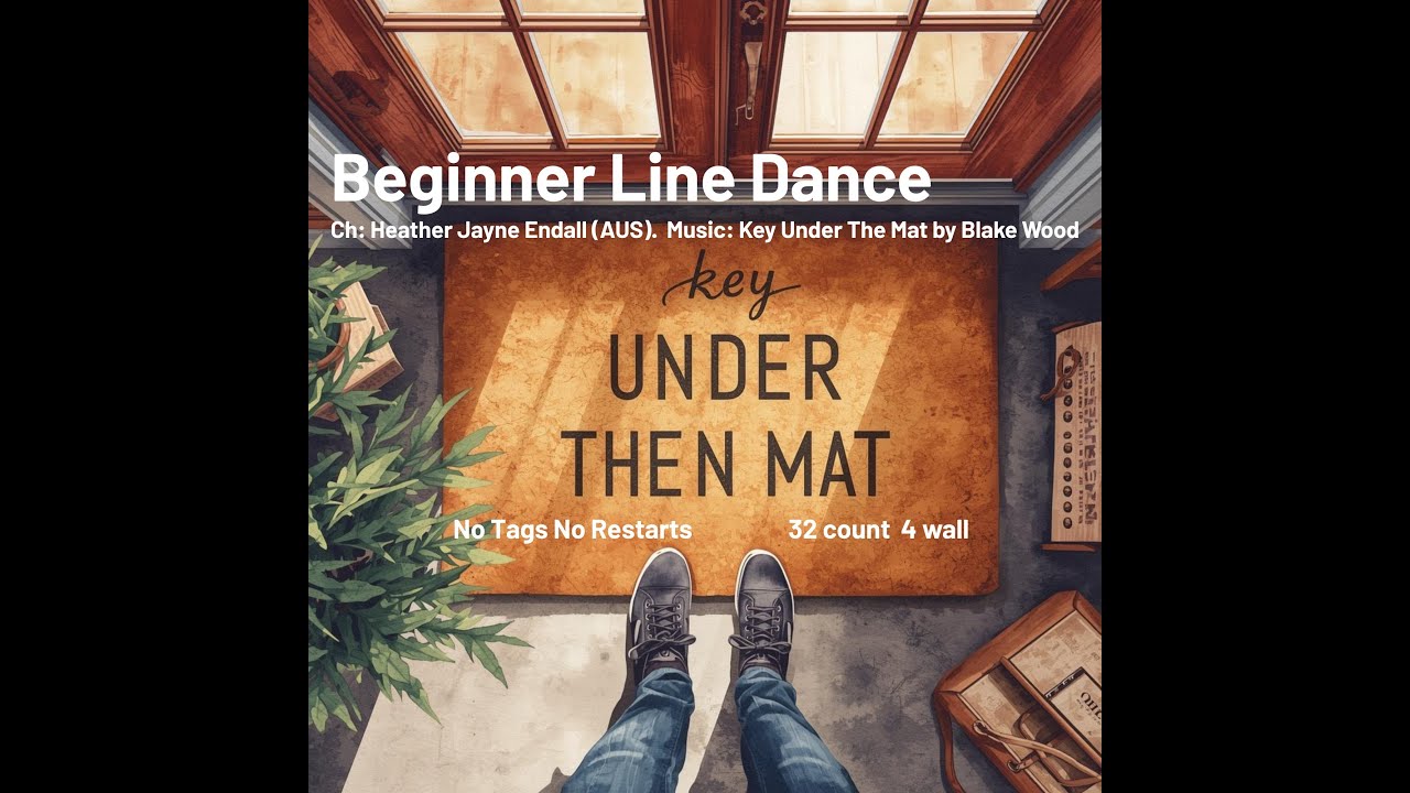 Key Under The Mat Beginner Line Dance