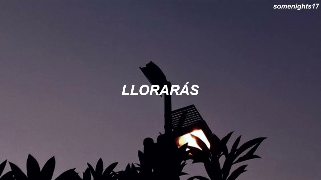 Oscar D'Le&oacute;n - Llorar&aacute;s (Letra)