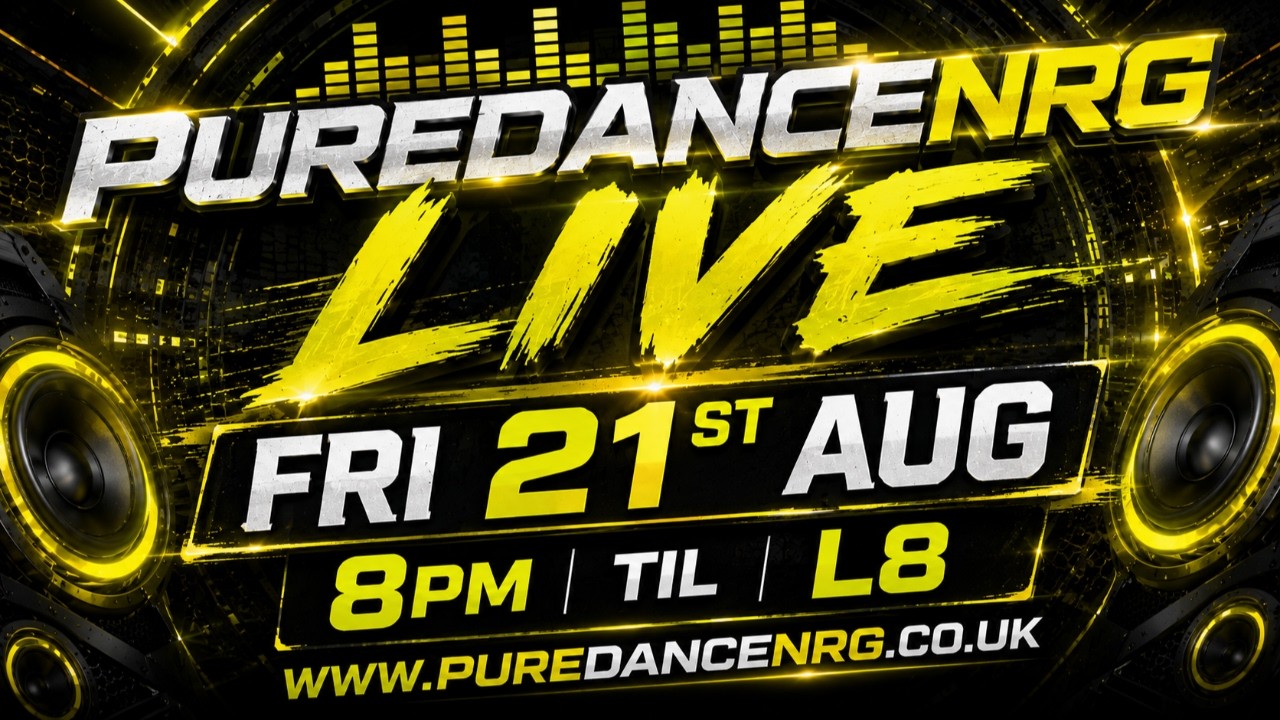 JUSTGLEN LIVE ON PUREDANCENRG 21st AUG 2026