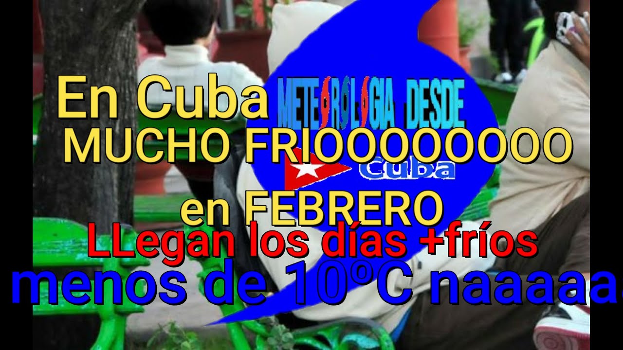 Muchisimo fr&iacute;o en este comienzo de febrero