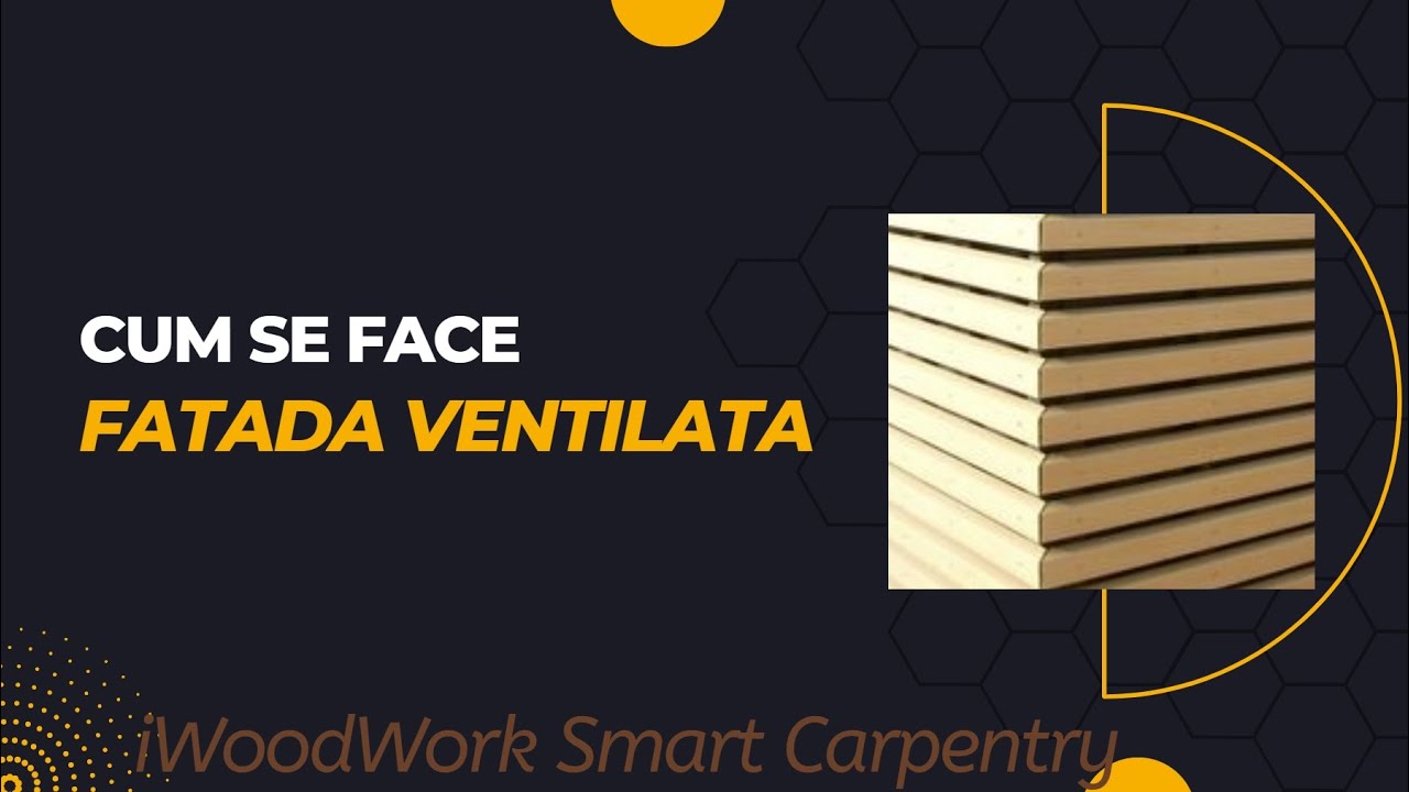 Cum se face o Fatada ventilata pentru case tip Timber Frame.