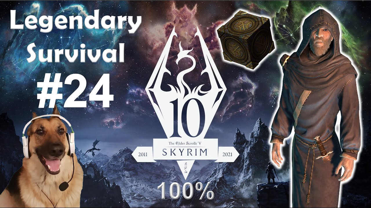 Skyrim Anniversary Edition Legendary Survival 100% - Elder Knowledge - Ep 24