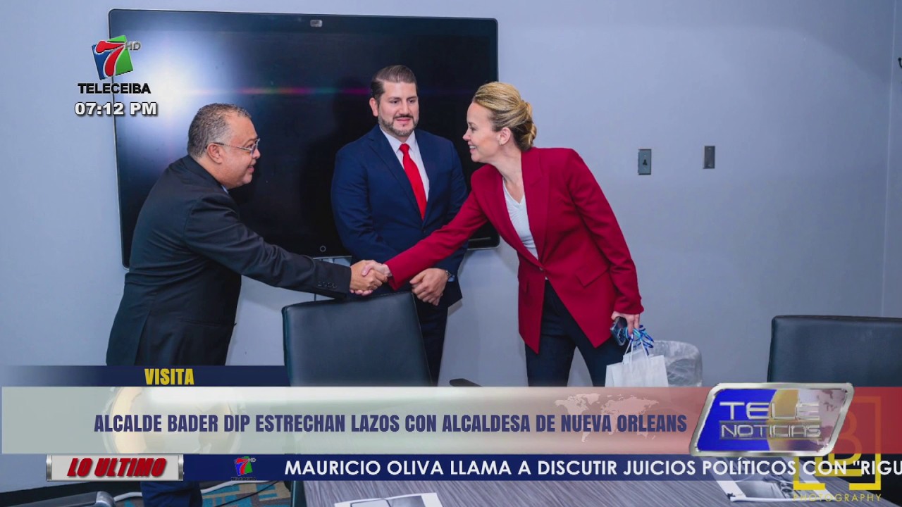 Alcalde Bader Dip estrecha lazos con alcaldesa de Nueva Orleans