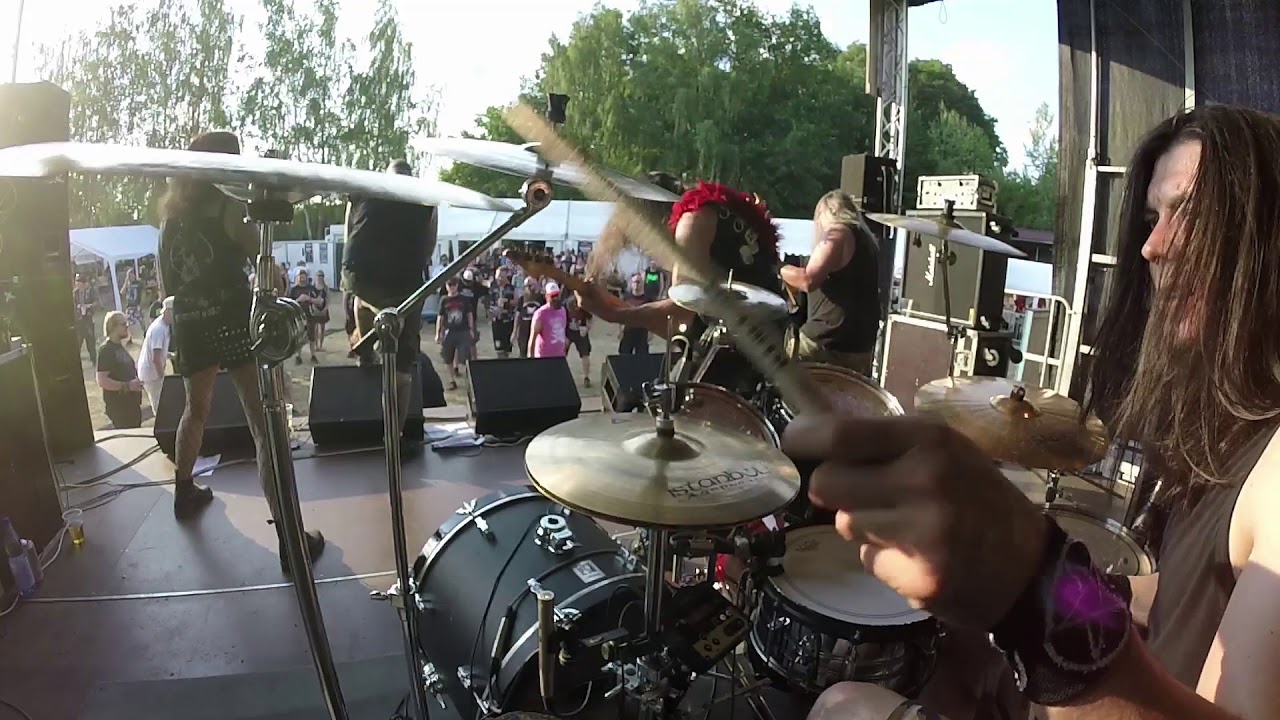 Toni Merkel - Divine Manhunt - Sabiendas Drumcam