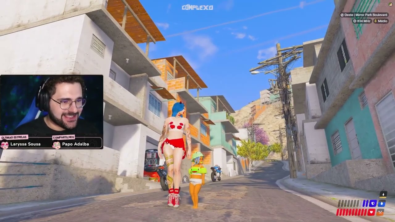 Batata joga a Pandora do penhasco kkkkkkkkkkkk 😂 Park Tiffany GTA RP