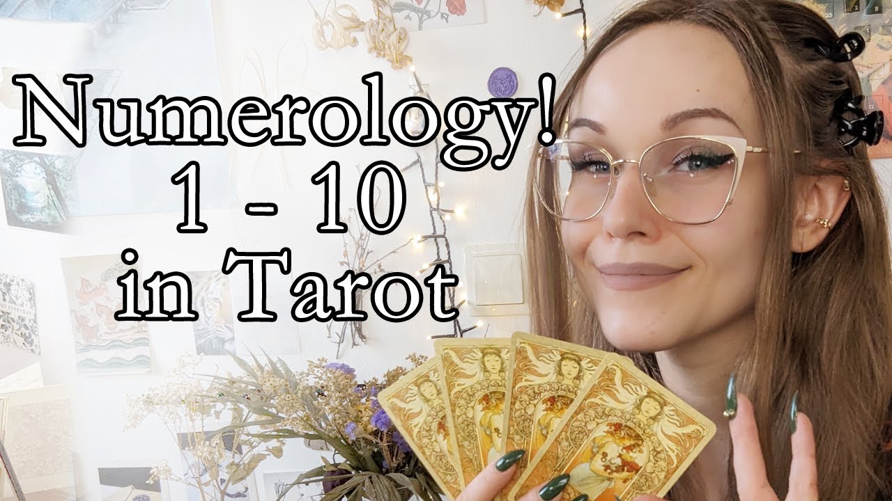 Learning Numerology 1-10 in Tarot! (Better Quality)