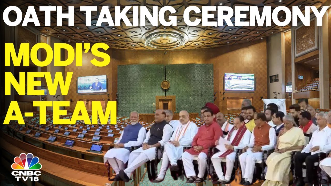 Narendra Modi Takes Oath As PM For 3rd Term | PM Modi Swearing In Ceremony | Amit Shah | NDA