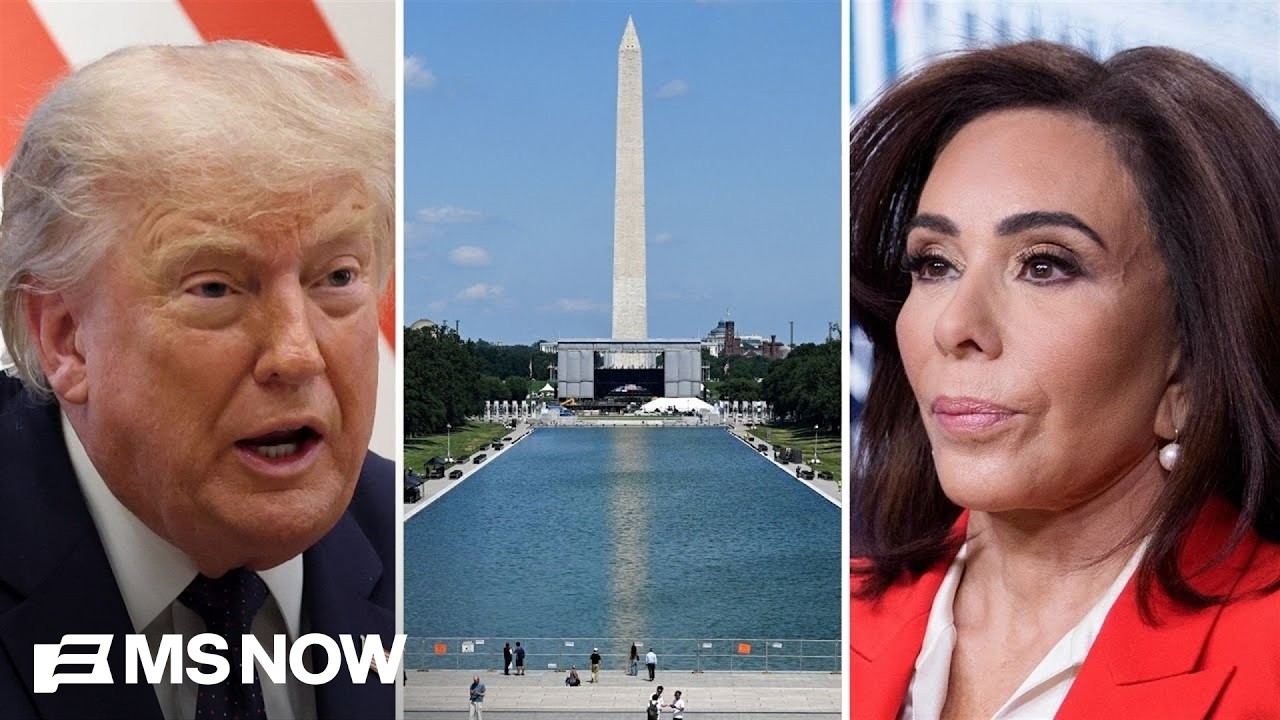 Trump LASHES out at his own DC attorney over DOJ admission Reflecting Pool damage wasn&rsquo;t vandalism