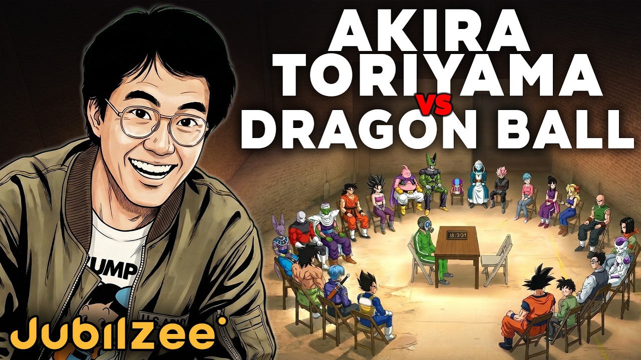 Акира Торияма против персонажей Dragon Ball (пародия на Jubilee)