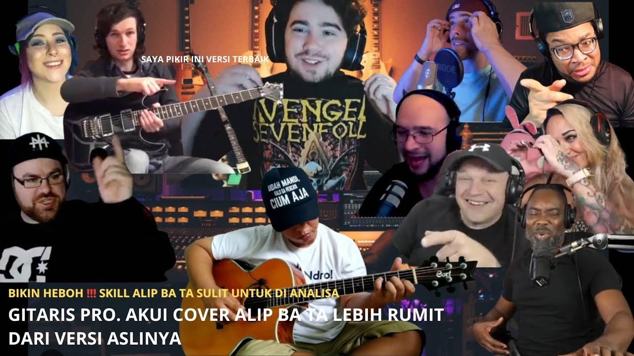 KING HARMONIC‼️COVER ALIP BA TA LEBIH RUMIT DARI ASLINYA Buried Alive - A7x (COVER fingerstyle) 💥