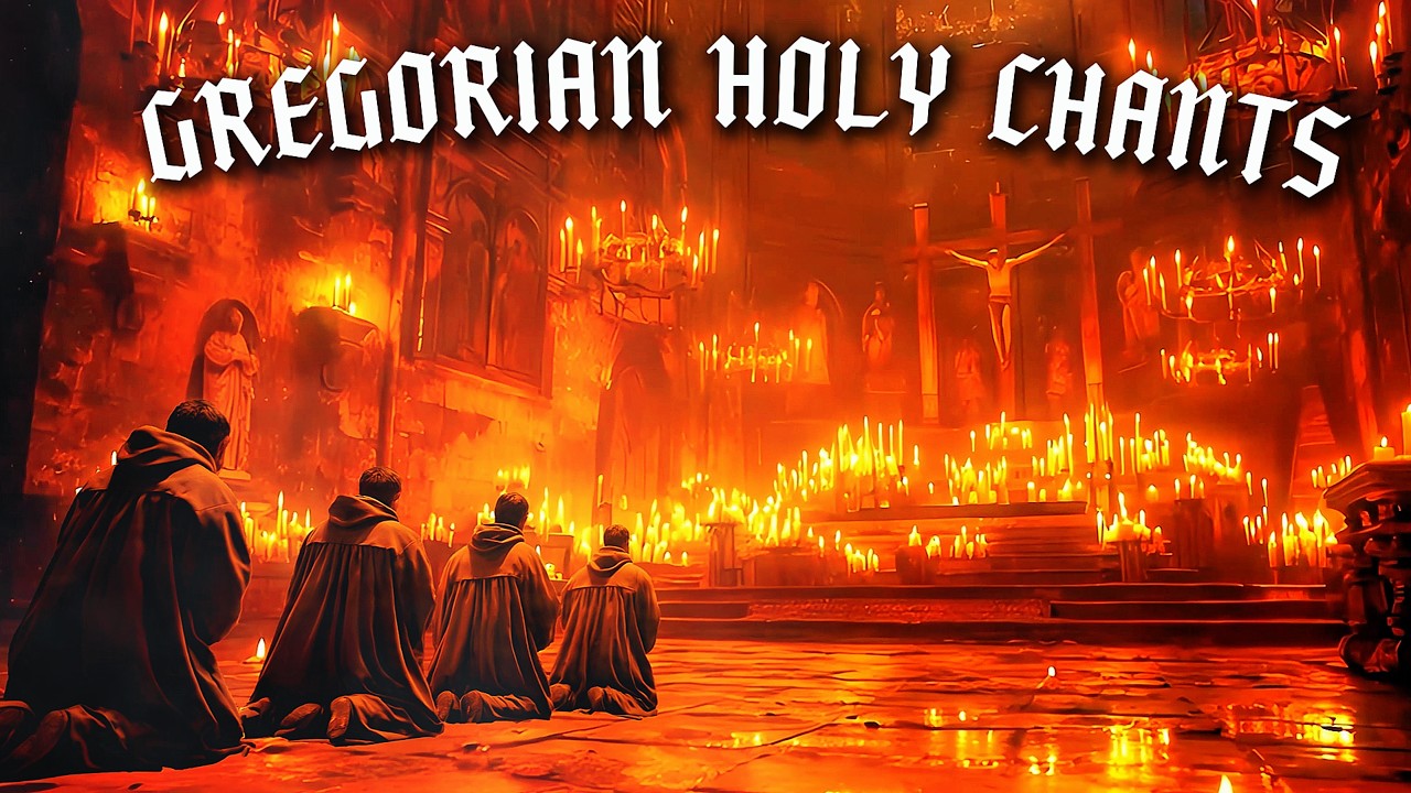 Holy Gregorian Chant for Quiet Surrender ✝️ Trusting in God’s Care 🕊️ (432Hz) [ No Mid-Ads]