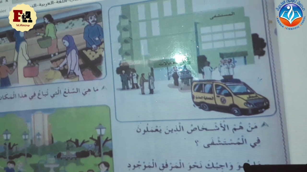أتأمل وأتحدث صفحة 63 مقطع الحي والقرية 3