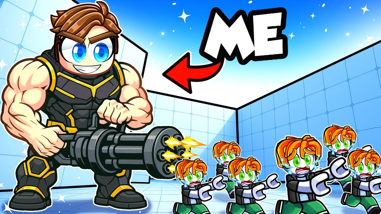 Destroying Little Kids with Juggernaut in Roblox Rivals