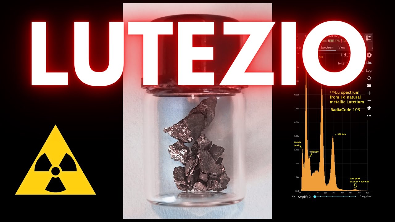 LUTEZIO • Una Terra Rara Radioattiva ☢️