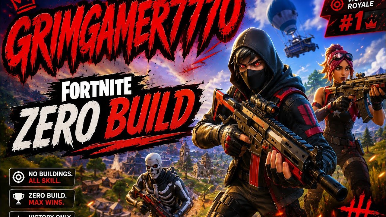 FORTNITE ZERO BUILD STREAM