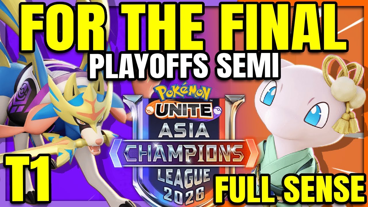 WHO MAKES THE GRAND FINAL T1 vs Full Sense - ACL SEA | Pokemon Unite